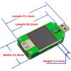 Type- C Voltmeter Ammeter UM25/25C,UM24/24C,UM34/34C Color LCD Display  DC Volt Quick Charger amp ammeter Power Bank Detector