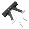 RV Step Stabilizer Kit Adjustable Height 2.8 11.4 Inch Foldable Enhanced Stability for Travel Trailer Fifth Wheel