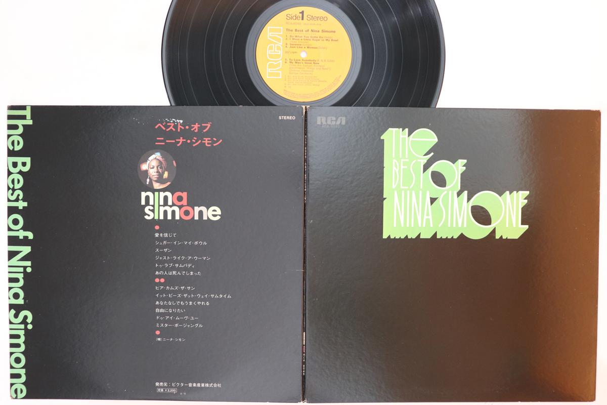 

LP Record NINA SIMONE - Best Of Nina Simone RCA6045 RCA 1972 Japan Jazz Used