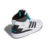 adidas Forum Exhibit Mid White Black Unisex Sneakers Footwear-White Core-Black Green H01921