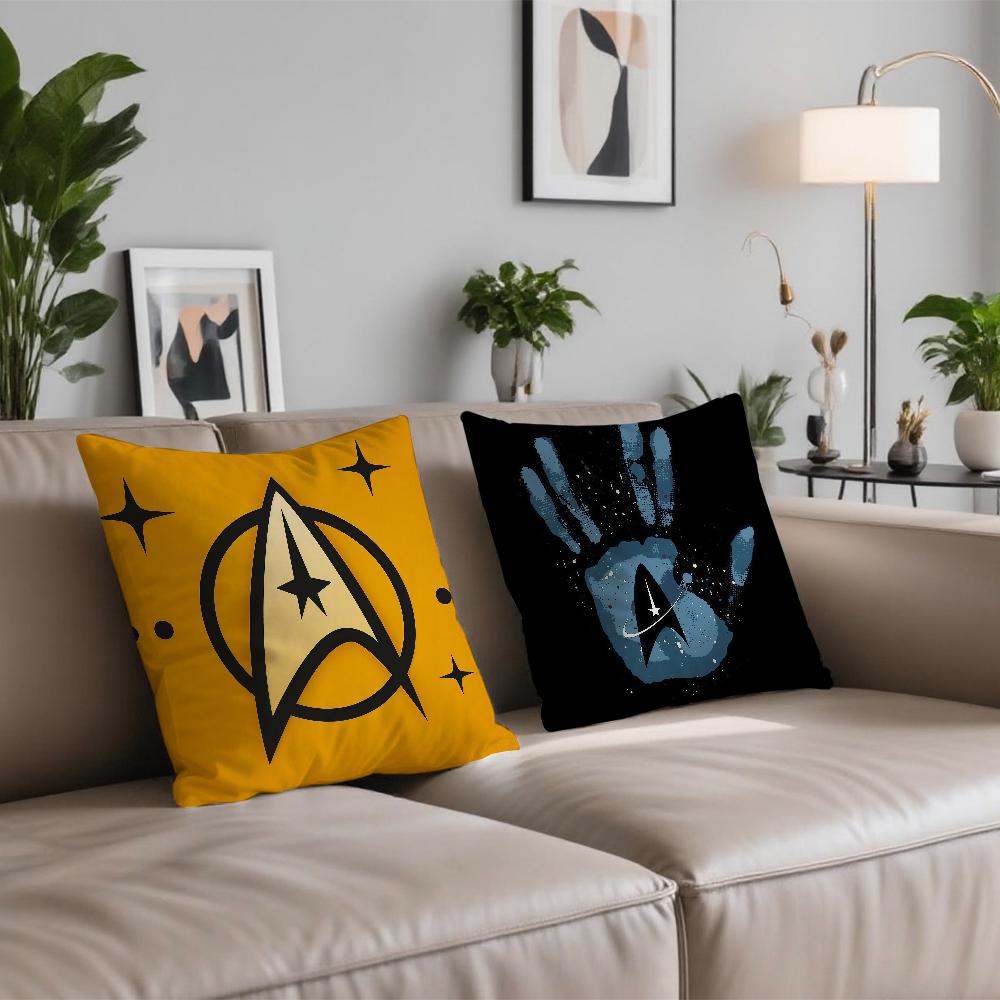 S-Star TV-Drama T-Trek Kissenbezug Bequeme und weiche Bettwäsche hautfreundlich Freizeit Sofa Auto Büro Kissenbezug
