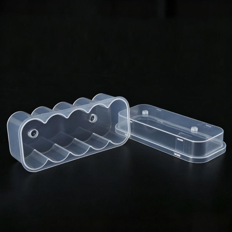 3/5/7/10ml Fläschchen Aufbewahrungsbox 2/10-Schlitz Kunststoff Mikroröhrchen Stapelbar Gefrierfach Röhrchen Organizer Kühlschrank Aufbewahrungsbox für Labor Zuhause