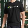 AMIGA! Natürliches Logo-T-Shirt Aktives T-Shirt Logo-T-Shirt Lustig Größe S bis 5XL