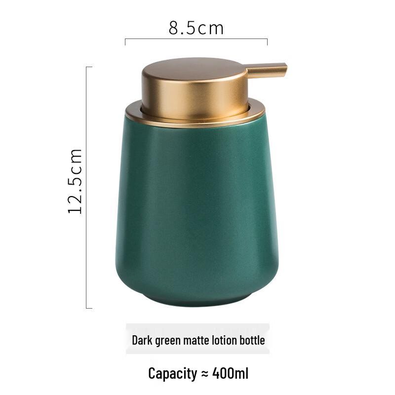 OIMG Ceramic Lotion Dispenser Pump Bottle