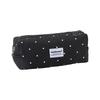 1Pcs  Korean Polka Dot Solid Color Pencil Case Student Stationery Large Capacity Storage Pen Bag Cute Girl Makeup Bag