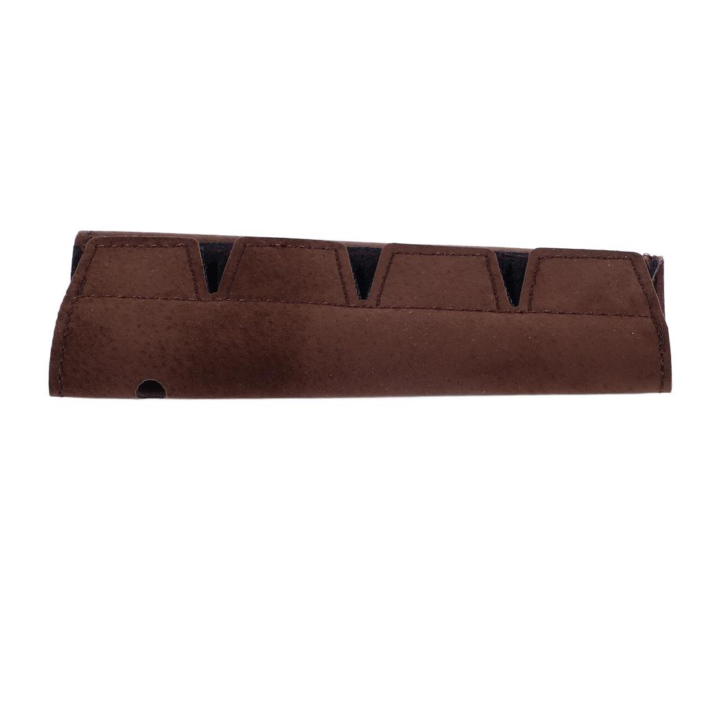 Generic durable French horn hand pad protectors enhance control and comfort, making them ideal for musicians. (Brown)