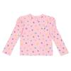 Women S HearT PrinT Ribbed T ShirT q54ddT370
