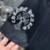 8010 CHROME HEARTS 2026 Summer New High Quality Cotton Round Neck Loose Large Size Men's and Women's T-shirt Couple T-shirt