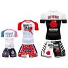 Martial Arts Training Suit Adults Kids Muay Thai Sanda Fighting Boxing Practice Gear