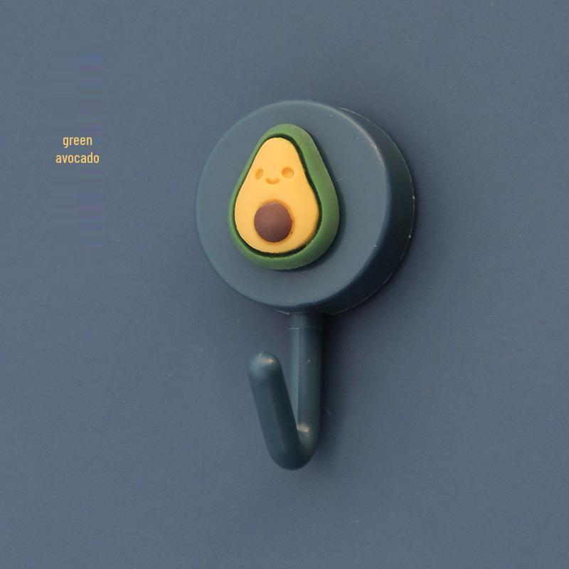 Cute Nordic Style Cartoon Hooks - No-Marke Adhesive, Ideal for Student Dorms