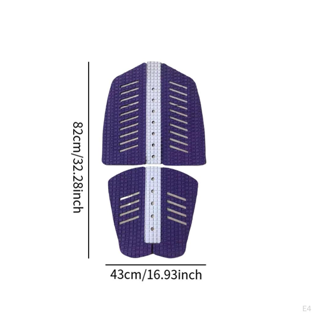 6er-Pack Surfbrett-Grip-Pads für verbesserte Stabilität und Kontrolle