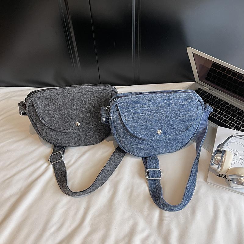 Geantă Denim Femei Geantă Mică de Umăr Geantă Crossbody