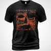Baumwoll-T-Shirt Tops Tee Woodface Crowded House Musik-Shirt Neil Finn Nick Seymour