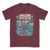 Super Faultier Goonies Herren T-Shirts Vintage T-Shirt Kurzarm Rundhals T-Shirt Baumwolle Bedruckte Kleidung#Farbe(1)