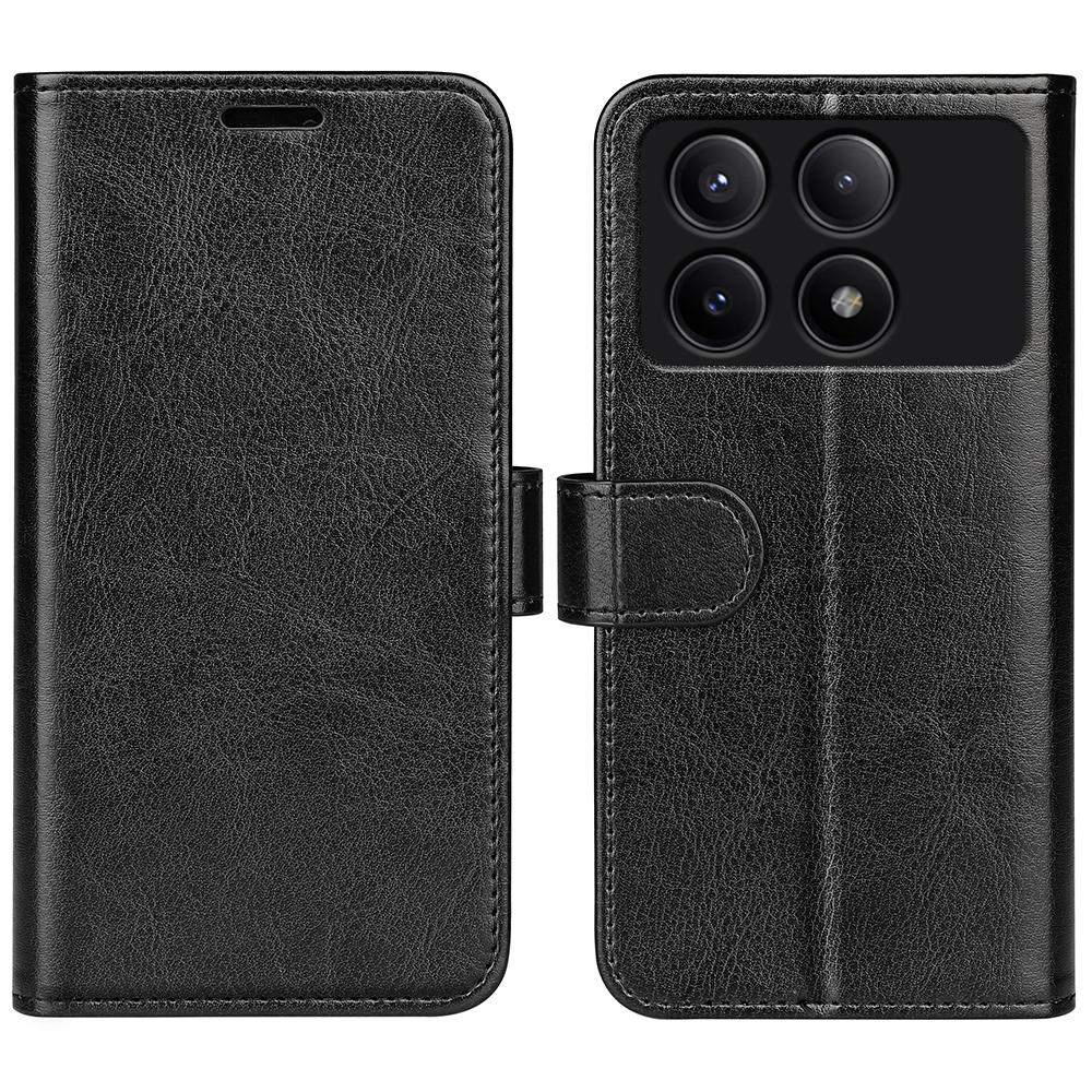 For Xiaomi Redmi K70E 5G/Poco X6 Pro 5G Case Viewing Stand Leather Phone Cover