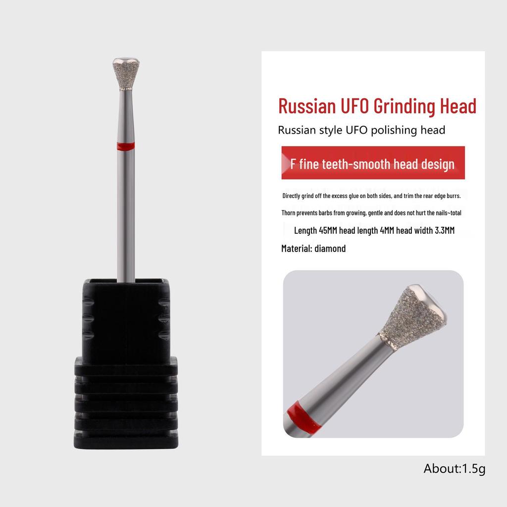 Russischer Diamantschleifer Maniküre-Werkzeug zur Nageloberflächen-Vorbehandlung