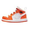 Air Jordan 1 Mid SE TD Electro Orange Baby Sneakers Black White DM4230-800