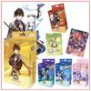 Official Genuine Genshin Impact Summoning Battle Card Game Character Hu Tao Zhongli Peripheral Gift Toy Card  Box
