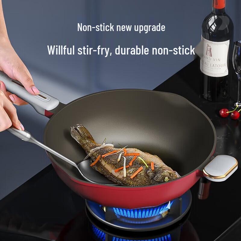 KBH Red Dot Titanium Non-stick Wok