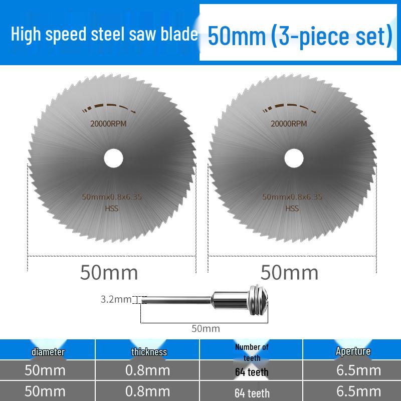 Mini High-Speed Steel Circular Saw Blade for Woodworking & Metal Cutting