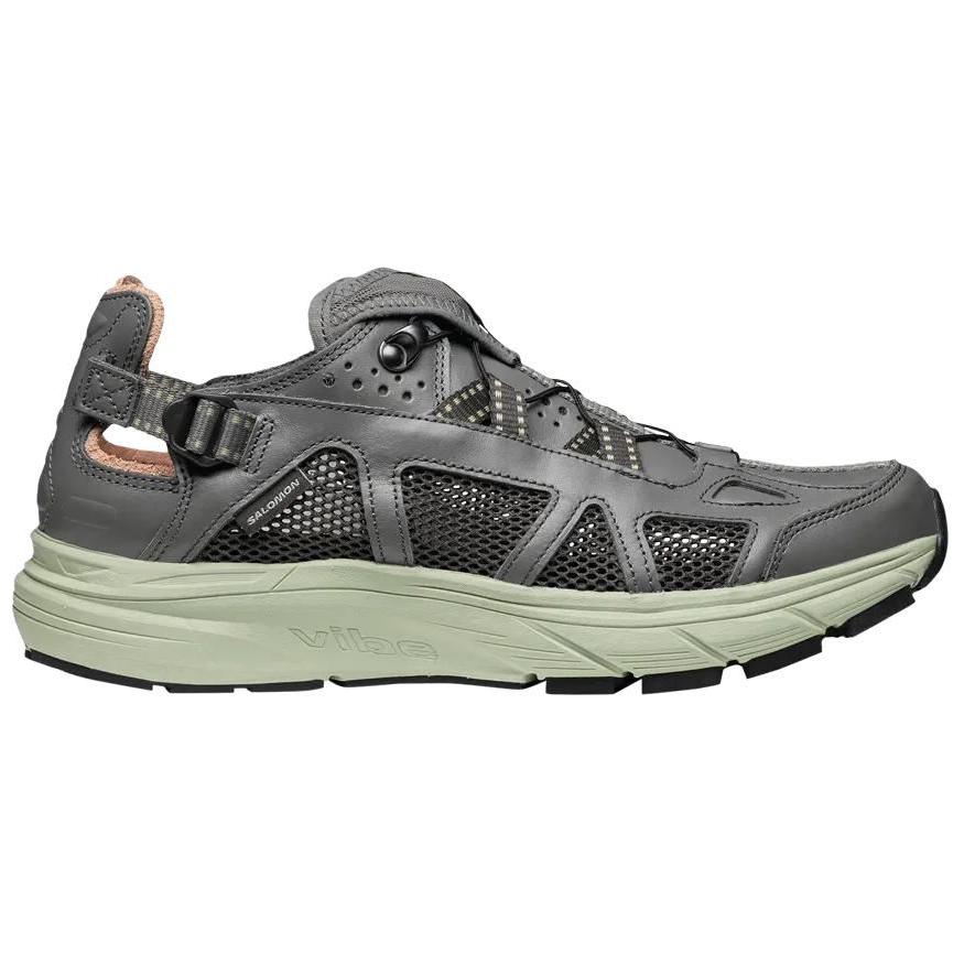 SALOMON Techsonic Leather Pewter Beluga Unisex Sneakers Grey Desert-Sage L47131100