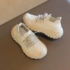 Children's Sports Shoes, Breathable Mesh Shoes, 2023 Spring and Autumn Boys' Casual Shoes, Knitted Girls' Coconut Shoes, Soft Soled Baby Shoes