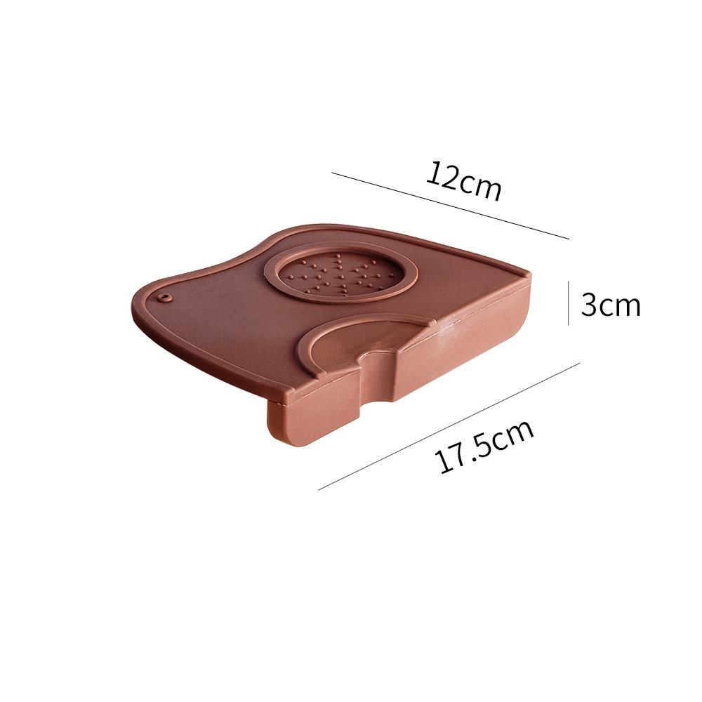 Silicone Non-Slip Coffee Tamping Mat, Coffee Corner Mat, Tamping Base Coffee Machine Accessories