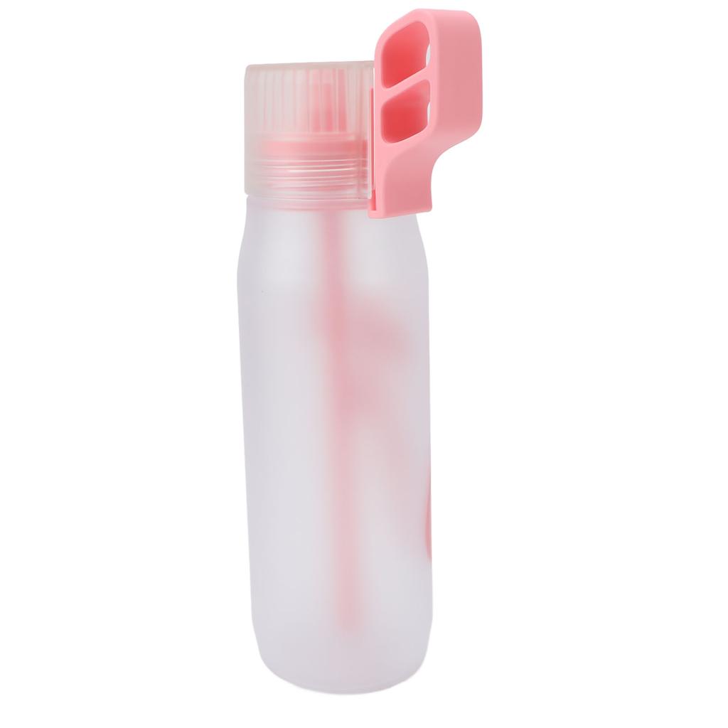 Air Water Up Bottle with Flavor Pods Straw Scent Fast Flowrate for Outdoor Sports Leak Proof 650ml