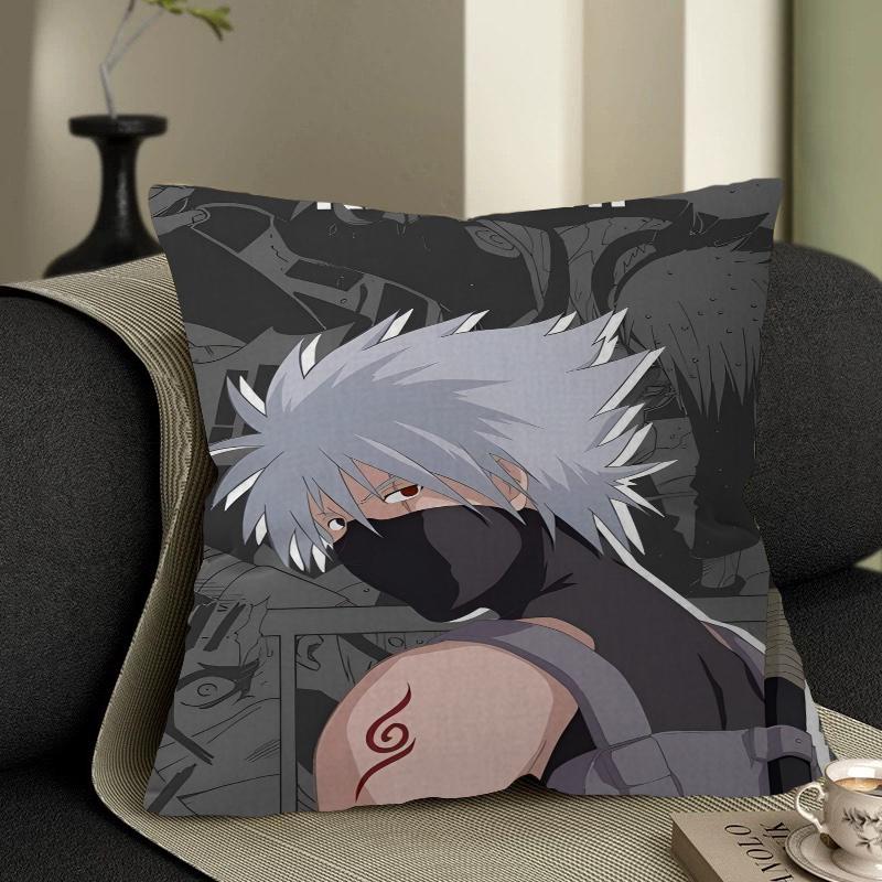 Hatake Kakashi Kuddfodral Tecknad Gåva Kuddfodral Sovrum Hem Soffa Stol Säte Dekor Kuddfodral