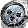 SEIKO Chronograph Quartz Watch Men's SBTR027 Blue Gray Metallic