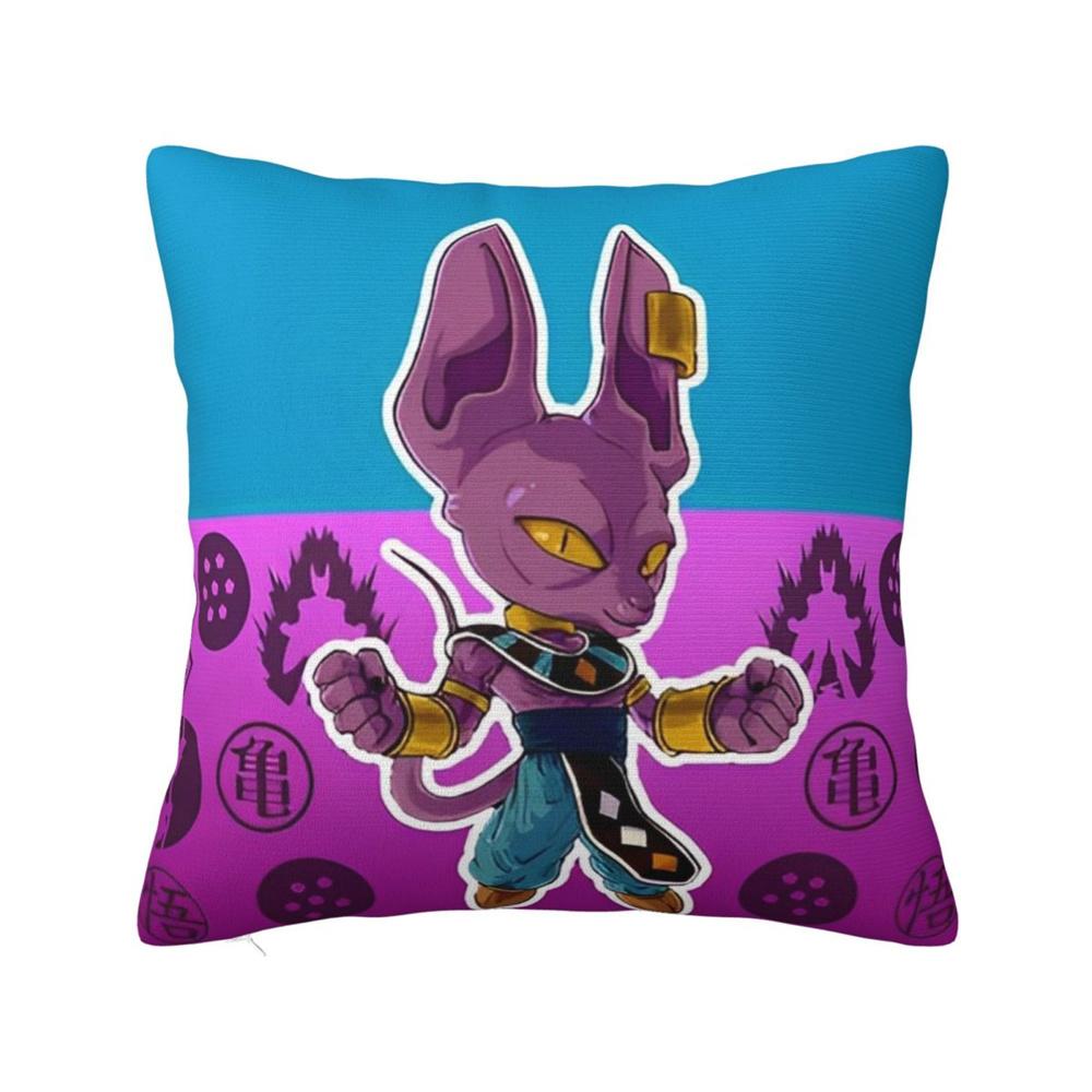 

Dragon Ball Super Saiyan Goku Pillow Cover Anime Fan Favorite Throw Pillow Case for Bedroom Living Room Decor 45x45cm