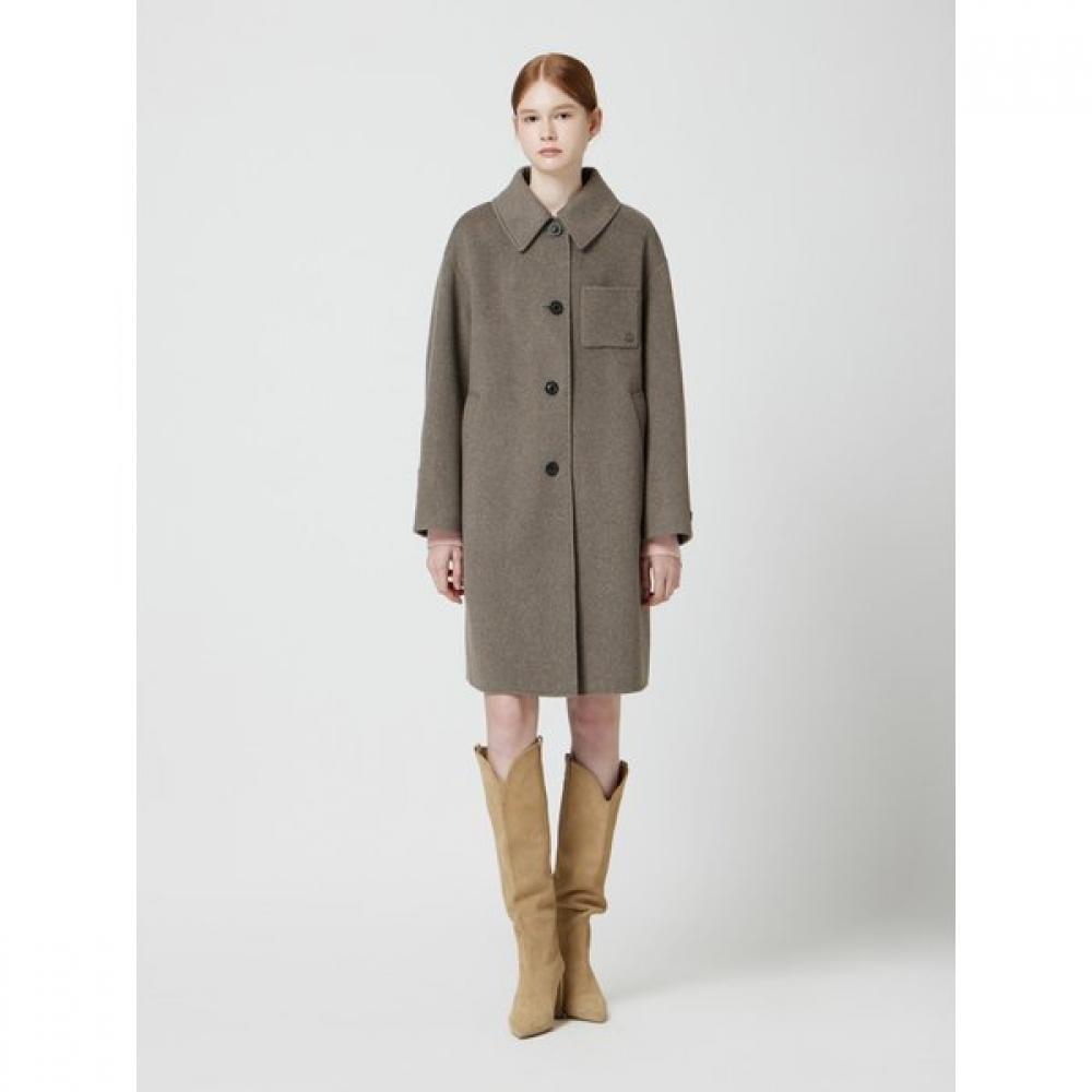 Cc Collect Cashmere Blend Single Mac Coat C254msg161 Light beige (LE)/55
