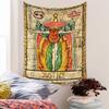 Colorful Astrology Tapestry Sun Star Moon Wall Hanging Decor for Bedroom Living Room Astral Design Headboard Decoration