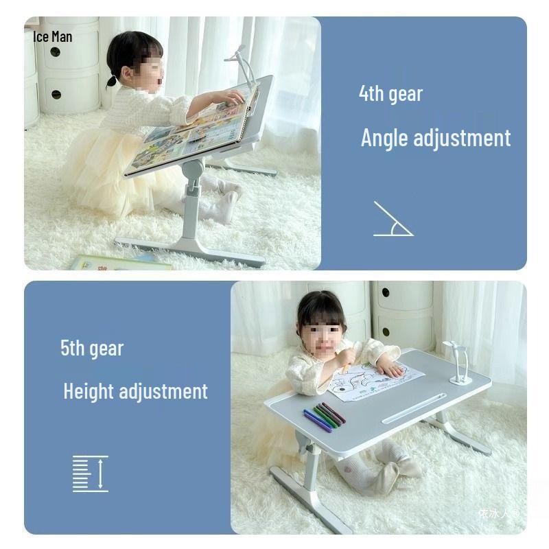 Adjustable Foldable Children's Reading Stand and Bed Table