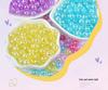 Acrylic Solid Color Round Beads for DIY Jewelry Bracelet Making