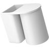 Magnetic Cup Holder Wall Mounted Toothbrush Rack Abs Pp Material Bathroom Storage Electric Toothbrush Stand Toothpaste