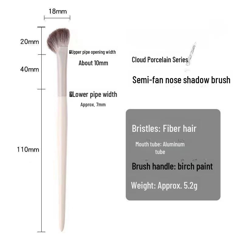 

Новый набор кистей для румян и растушевки из шерсти с белой деревянной ручкой - пушистые, мягкие, полноценные кисти для макияжа