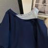 Sweatshirt for Women Cotton Oversize Faux Two-piece Loose Round Neck Casual Pullover Long Sleeve Winter Sweatshirt Top