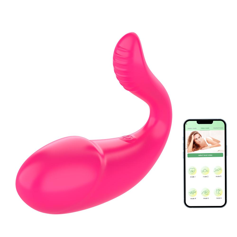 Bezprzewodowy Bluetooth Dildo wibrator zabawki erotyczne dla kobiet zdalna aplikacja podwójna kontrola nosić wibrujące pochwy Ball majtki zabawki dla dorosłych 18