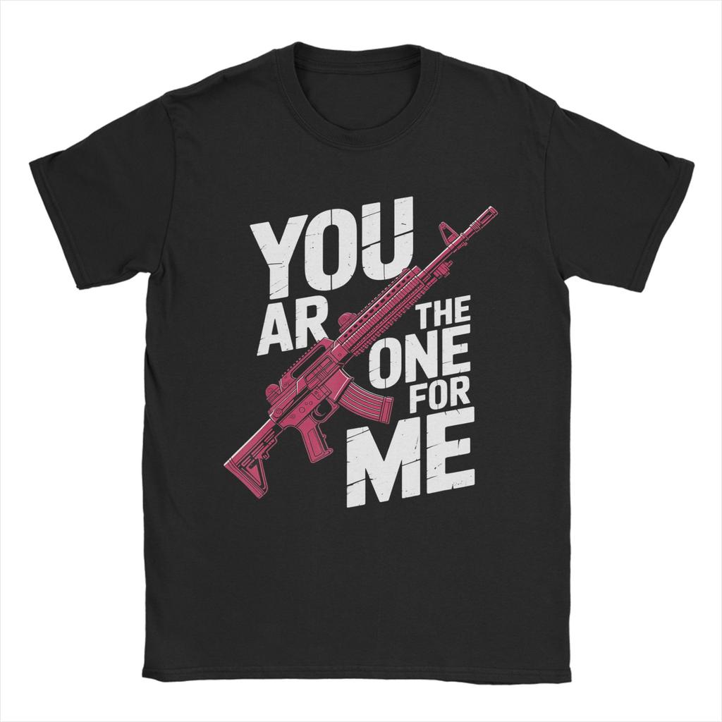 Valentine You Ar The One for Me T Shirt Summer Cotton T Shirts For Unisexs Harajuku Pattern Tshirt ShortSleeved Funny Tees