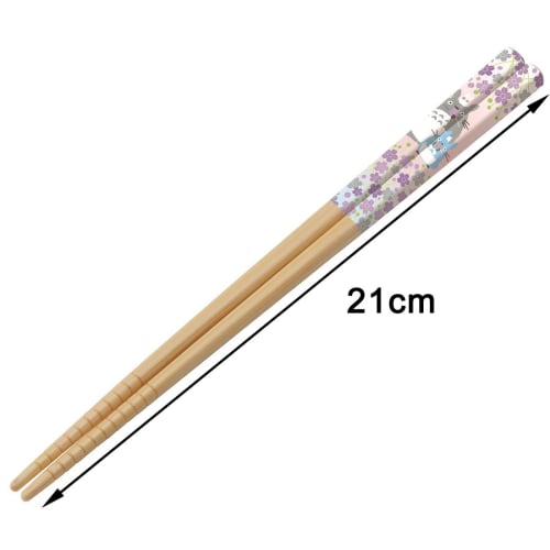 Skater Bamboo Safety Chopsticks 21cm Chopsticks My Neighbor Totoro Hana No Mai Ghibli ANT4-A
