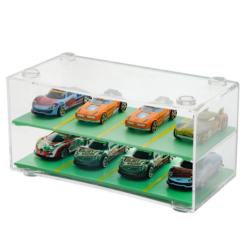 Acrylic Display Stand for Toy Car Models (Fits Tomica & Hot Wheels)