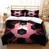 Sports Duvet Cover King Size Bedding Soccer Home Textiles 3D Printed Soft Quilt Cover Woman Man Bedding Cover Bed Sets