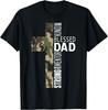 Christian Lovers Man of God Dad Jesus Faith Man of God Dad T-Shirt