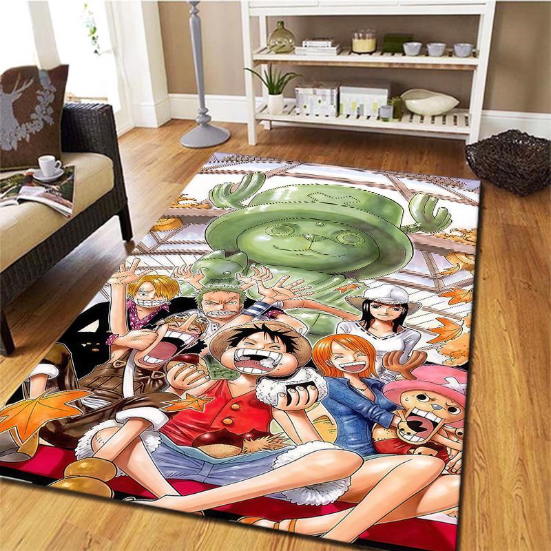 Einteiliger Teppich für Wohnzimmer, Schlafzimmer, Zuhause, Sofadekoration, rutschfeste Spielmatte für Kinder