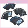Versatile Black Pvc Poker Playing Cards Waterproof For Endless Fun And Enjoyment