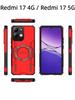 For Redmi 17 4G / Redmi 17 5G Case Hard Armor Shockproof Magnetic Case Heat Dissipation Shockproof TPU PC Hybrid Cover