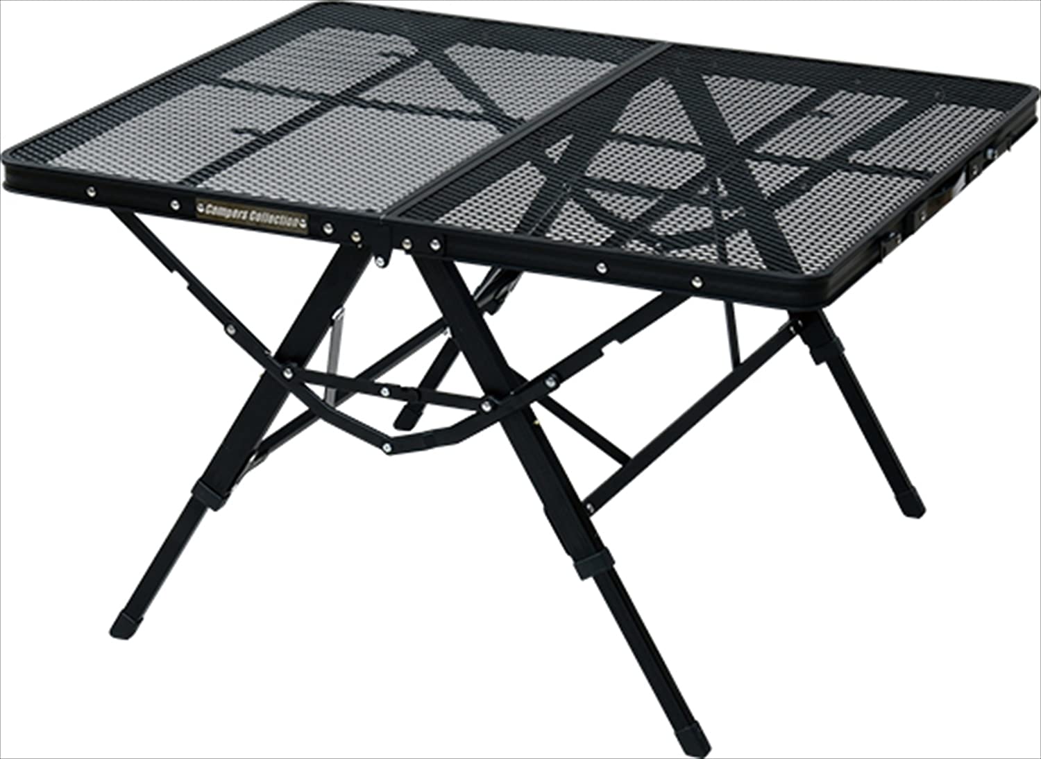 

Campers Collection Collection Tough Light Action Table Black Body Width x Depth x Height cm [Campers Yamazen] TAT-8670 (MBK) size 87.5 70.5