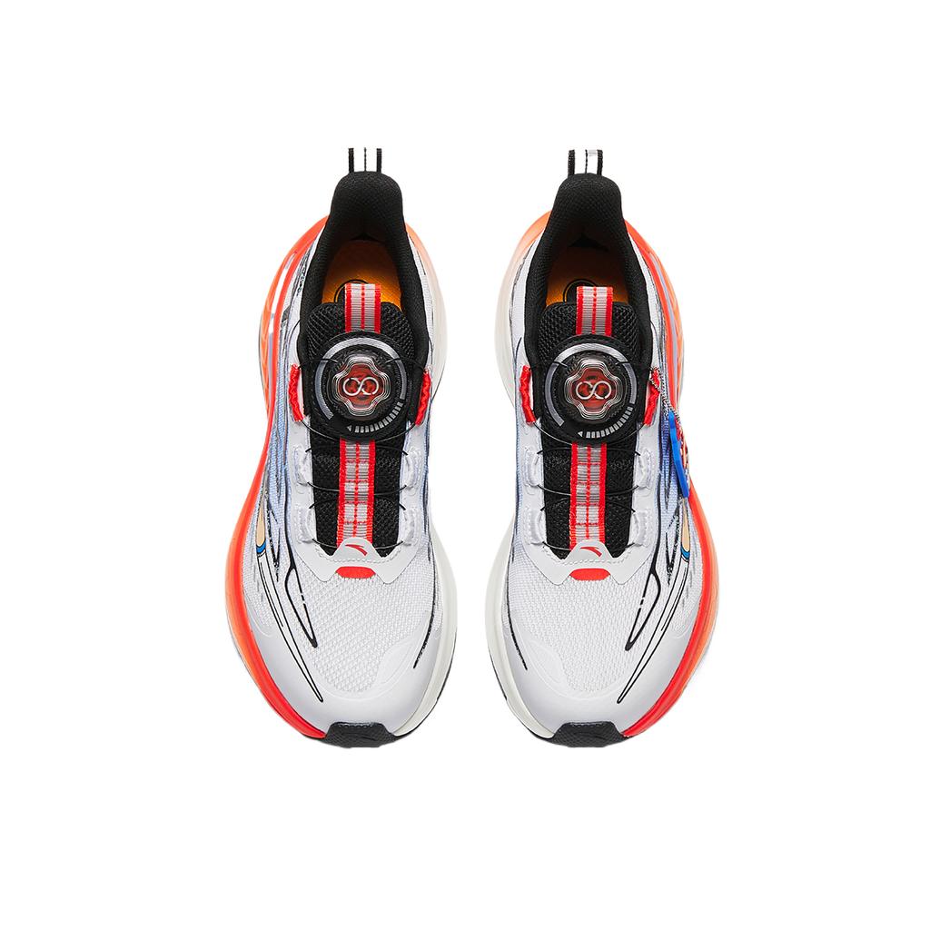 Anta Kids Running Series Hailang Casual Fashion Simple Versatile Running Shoes Kids Running Shoes White Danube-Blue 312535520-2