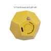 Flip Timer Cube-Kitchen Timers for Cooking Studying Working Sports White Yellow Vibrations-Flip Timers for Student